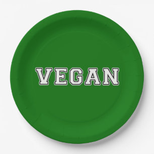 Plato De Papel Vegano