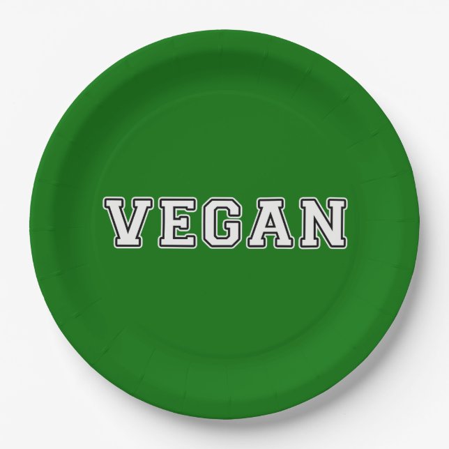 Plato De Papel Vegano (Anverso)
