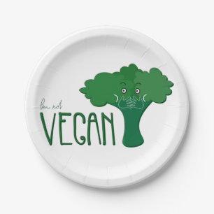 Plato De Papel vegano