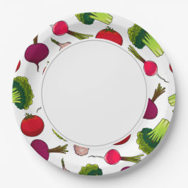 Plato De Papel Vegis