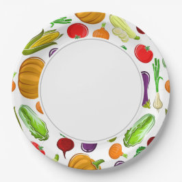 Plato De Papel Vegis