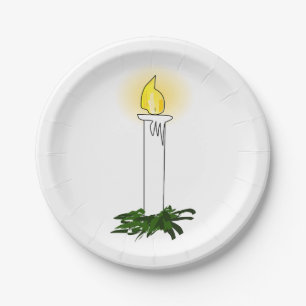 Plato De Papel Vela avanzada
