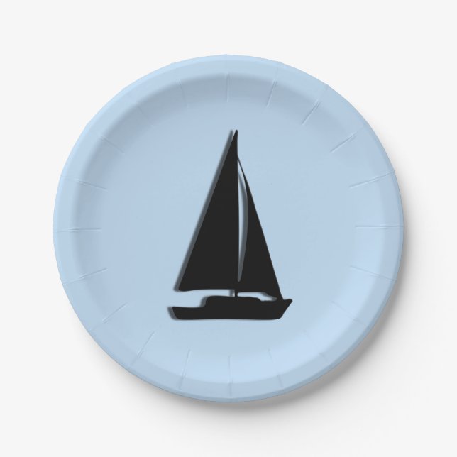 Plato De Papel Velero (Anverso)