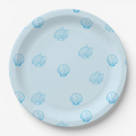 Plato De Papel Veneras Contorno Minimalismo