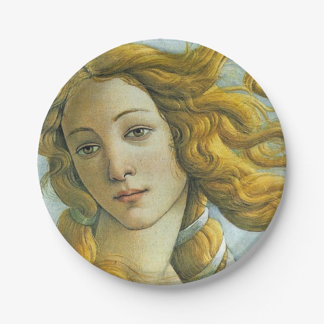 Plato De Papel Venus * Sandro Botticelli (Anverso)