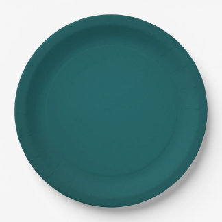 Plato de Papel Verde Perfecto