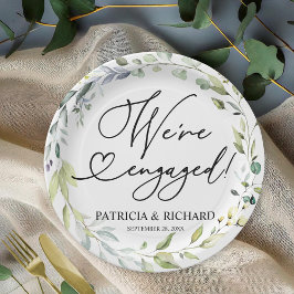 Plato De Papel Verdor, estamos comprometidos con el compromiso