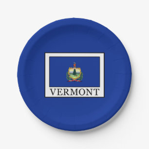 Plato De Papel Vermont