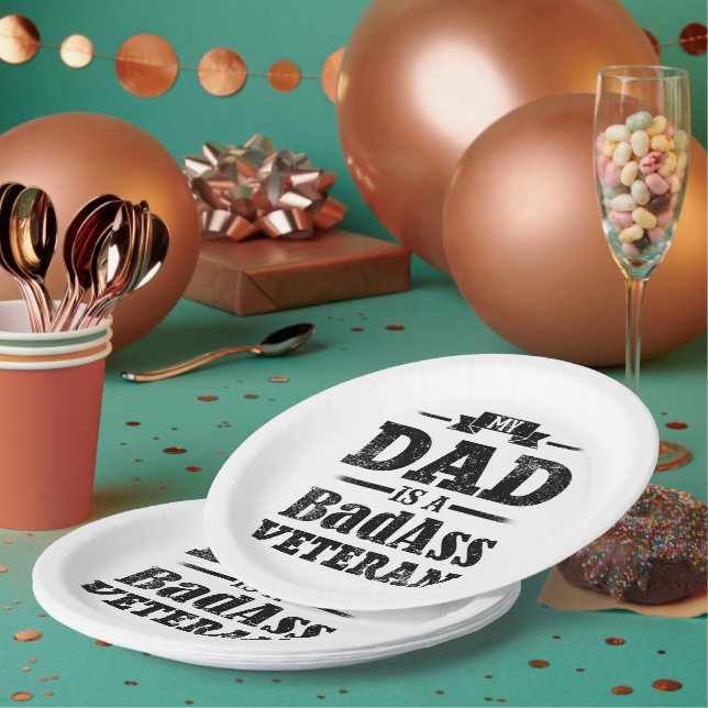 Plato De Papel Veterano (Multi)