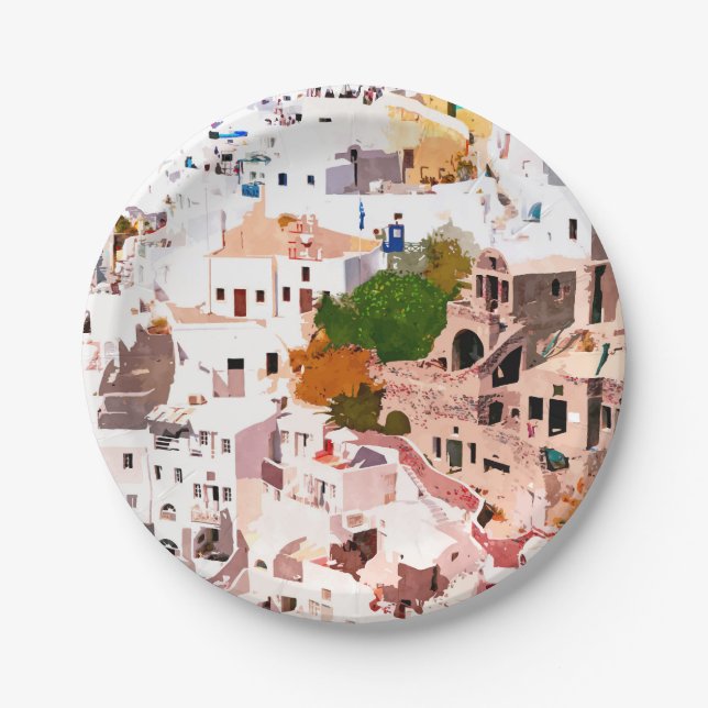 Plato De Papel Viaja Lo Suficiente, Te Encuentras A Ti Mismo (Anverso)