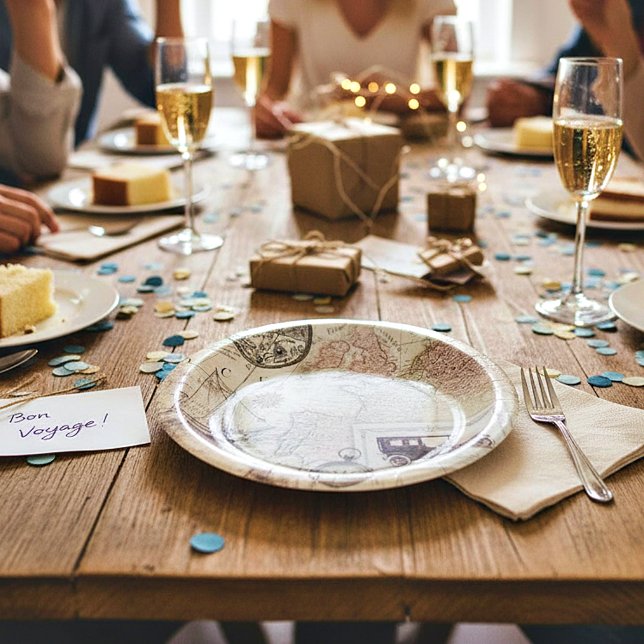 Plato De Papel Viaje de cosecha (Subido por el creador)