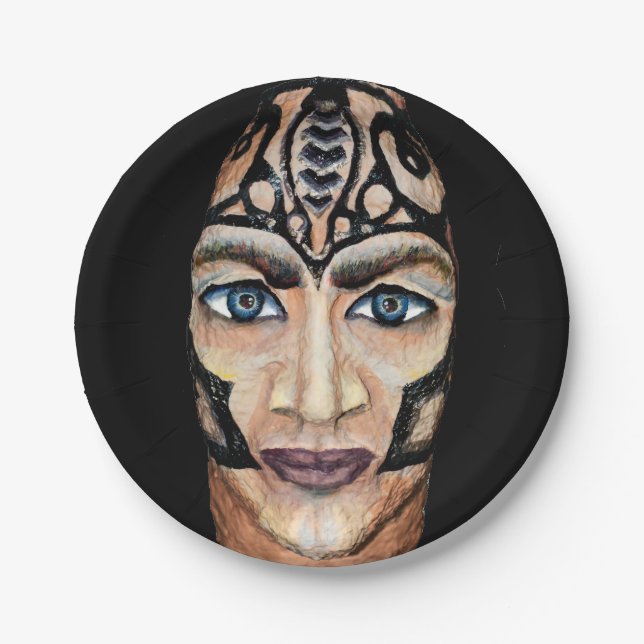 Plato De Papel Viaje escandinavo (Anverso)