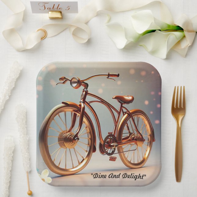 Plato De Papel "Vibes de cosecha" (Boda)