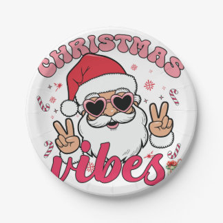 Plato De Papel VIBES navidades