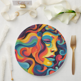 Plato De Papel Vibrante remolque de emociones