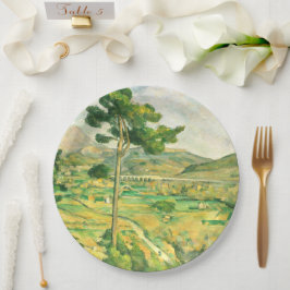 Plato De Papel Victoire y el Viaducto Paul Cezanne