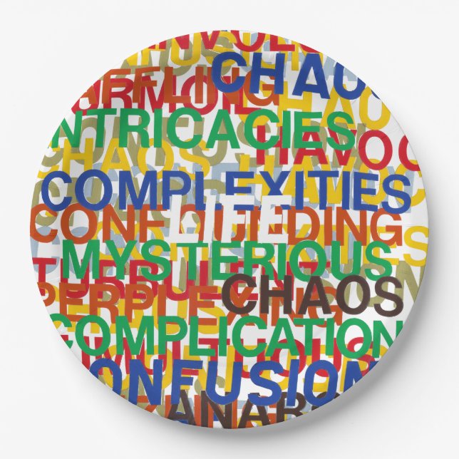 Plato De Papel Vida (Anverso)