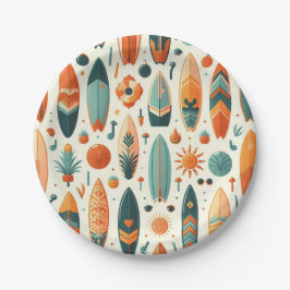 Plato De Papel Vida de surf