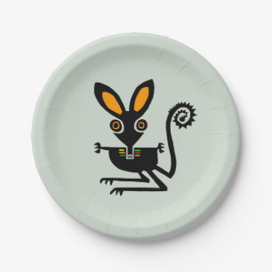 Plato De Papel Vida silvestre animal - Cute BILBY - Animal lover 
