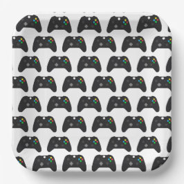 Plato De Papel Video Games Gaming
