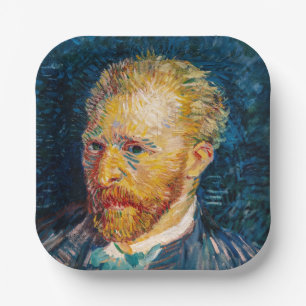 Plato De Papel Vincent Van Gogh - Autorretrato