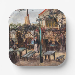 Plato De Papel Vincent Van Gogh - La Guinguette en Montmartre
