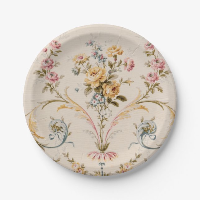 Plato De Papel Vintage (Anverso)