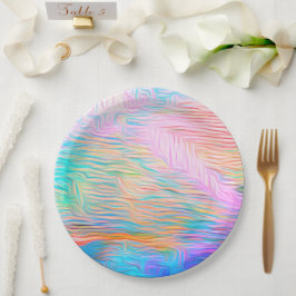 Plato De Papel Vintage Floral Nature – Romantic Eastern Pattern