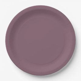 Plato De Papel violeta profundo.