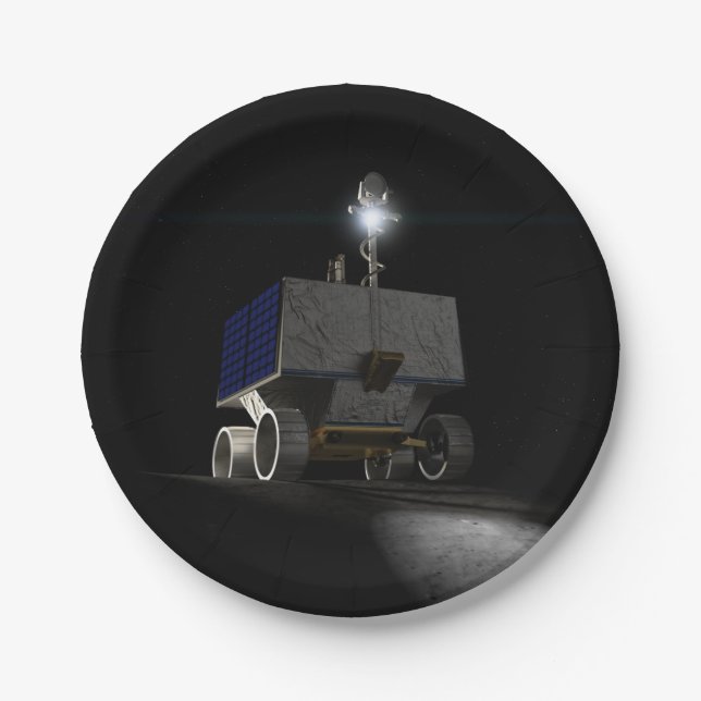 Plato De Papel VIPER Moon Rover (Anverso)