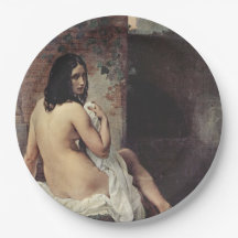 Vista trasera de una pluma (Francesco Hayez)