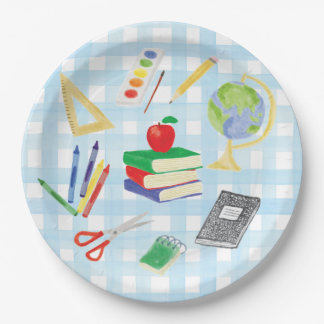 Plato De Papel Volver a las placas de papel de los Fiestas escola