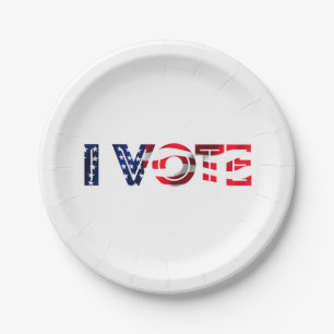 Plato De Papel Voto