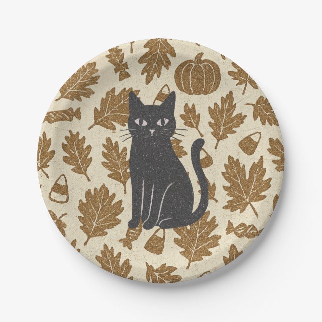 Plato De Papel Vuelos y luces (Anverso)