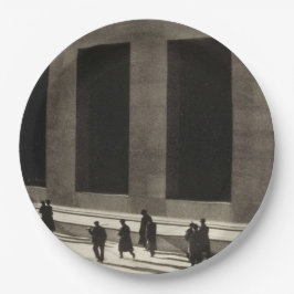 Plato De Papel Wall Street (por Paul Strand, 1915)