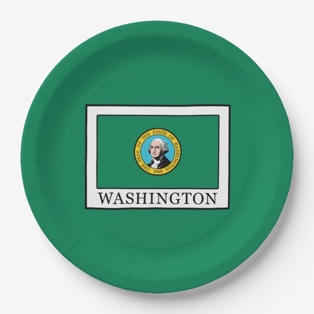 Plato De Papel Washington (Anverso)