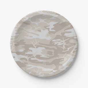 Plato De Papel Wasteland Camo