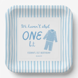 Plato De Papel We Haven't Slept One Bit Pajamas Birthday