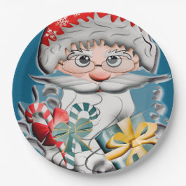 Plato De Papel Weihnacht, Xmas Behälter