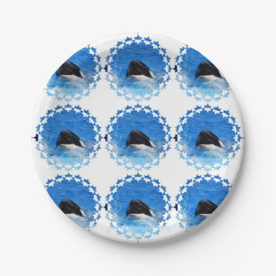 Plato De Papel whale-51
