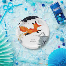 Whimsical Fun Fox Birday