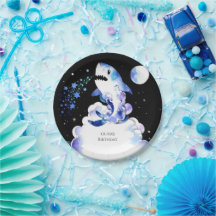 Whimsical Marine Fun Sharm Cumpleaños