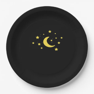 Plato De Papel Whimsigoth Night Sky Sun Moon Witchen