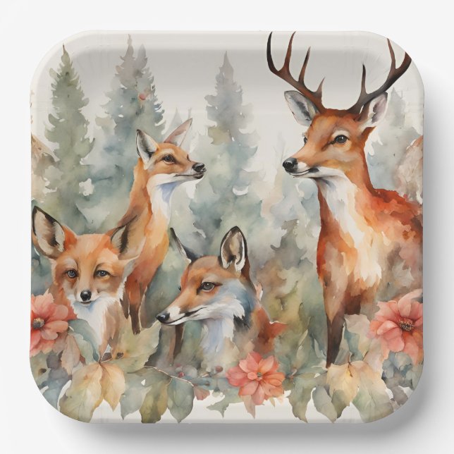 Plato De Papel Whispers (Anverso)