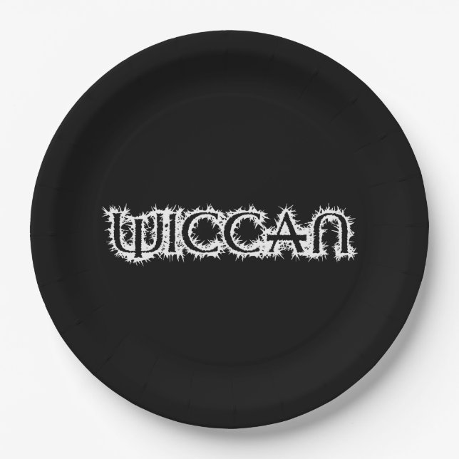 Plato De Papel Wiccan (Anverso)