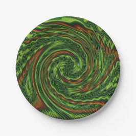 Plato De Papel Wicks Twist