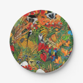 Plato De Papel Wild Creation 