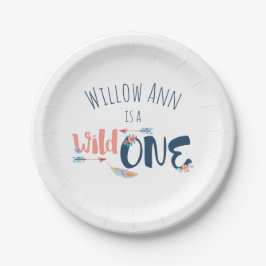 Plato De Papel Wild One