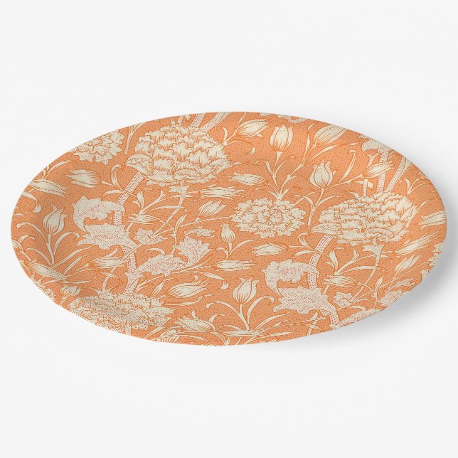 Plato De Papel Wild Tulip de William Morris (Angular)