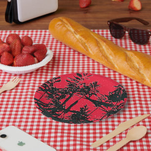 PLATO DE PAPEL WILDFLOWERS